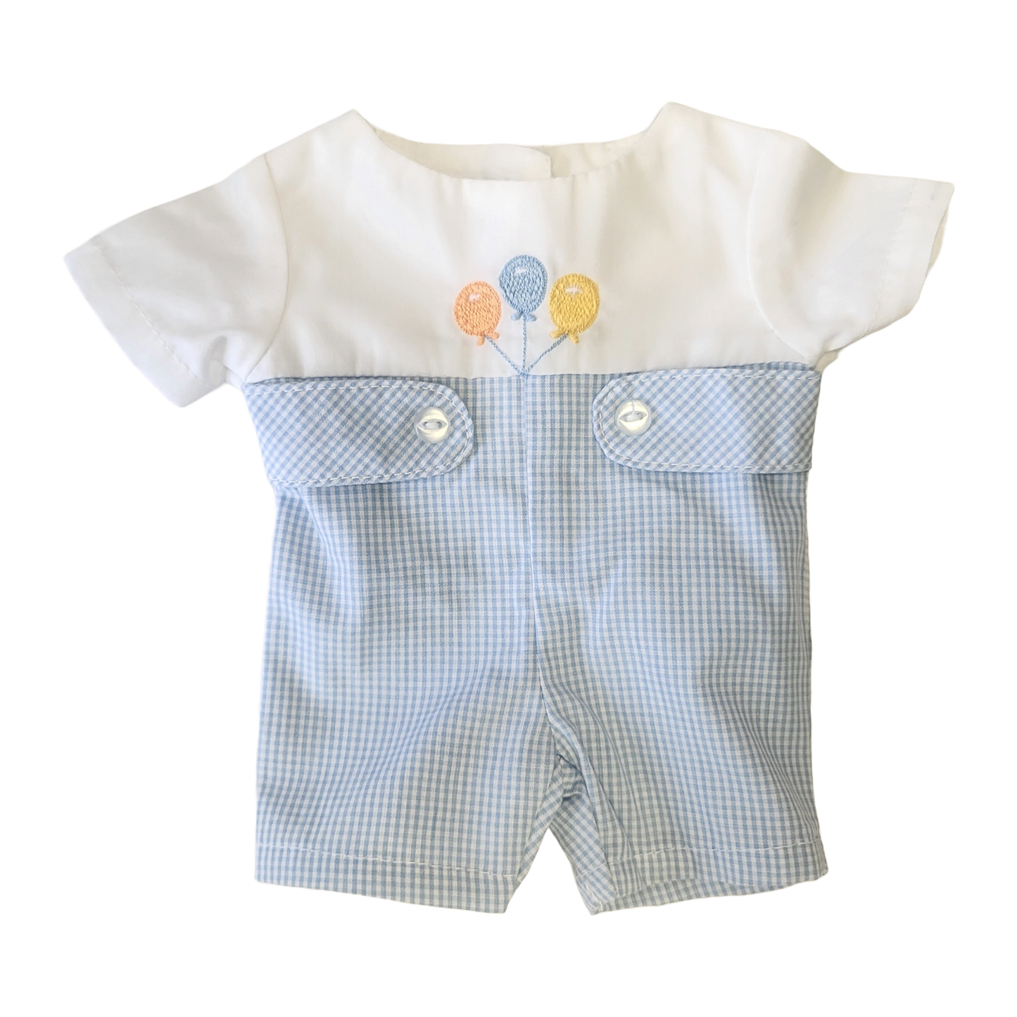 Knit Dog Doll with Birthday Romper