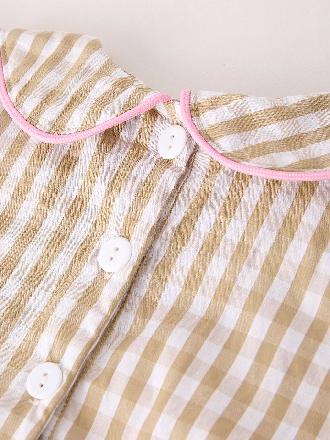 Thanksgiving Embroidered Smocked Girls Dress