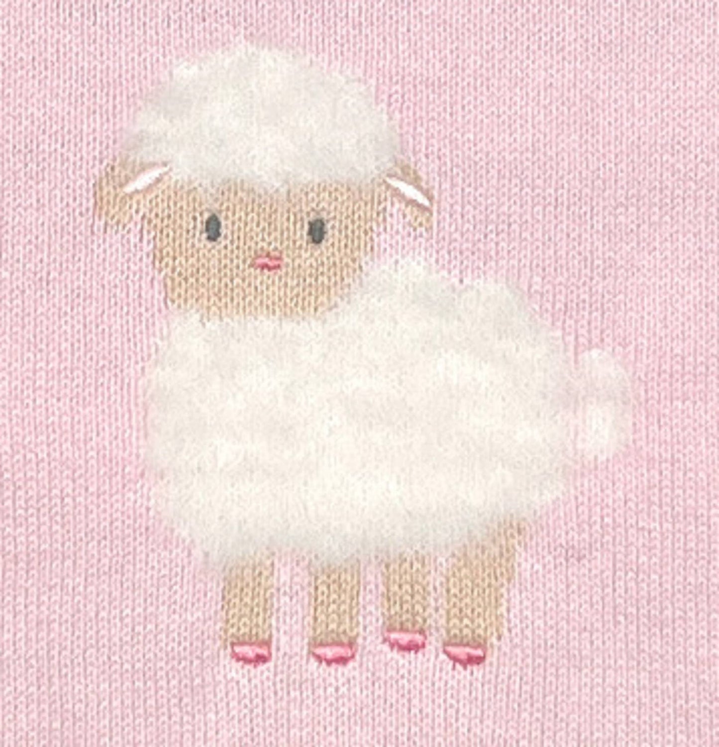 Fuzzy Lamb Lightweight Knit Sweater
