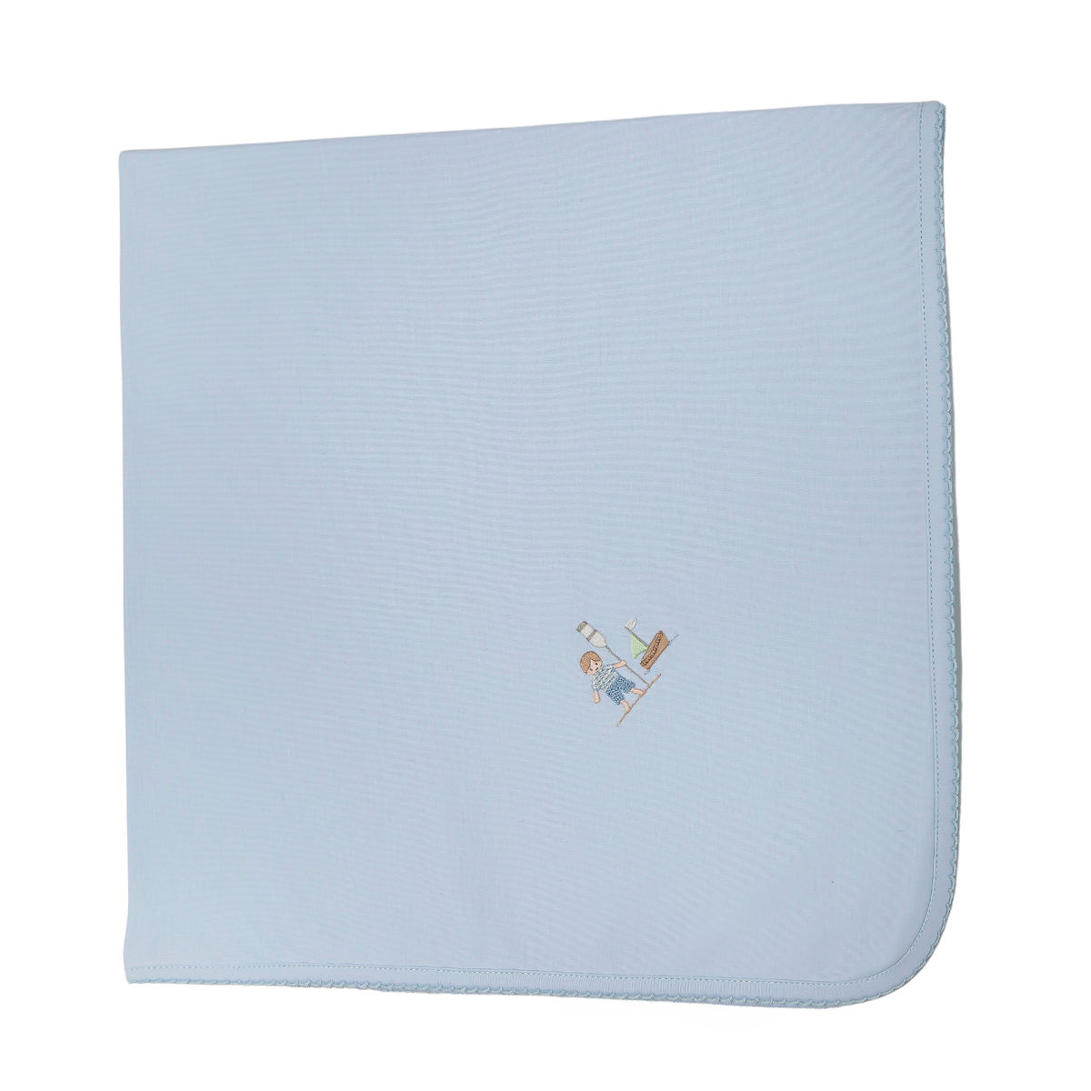 Baby Beach Boy Pima Blanket
