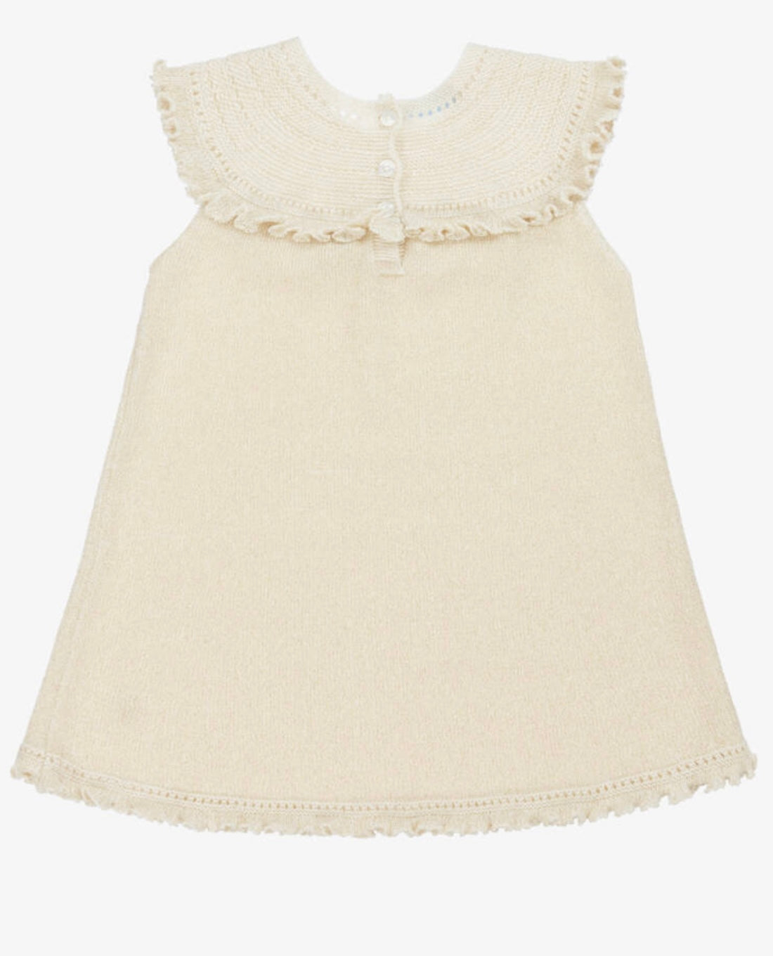 Shimmering Gold Knit Dress