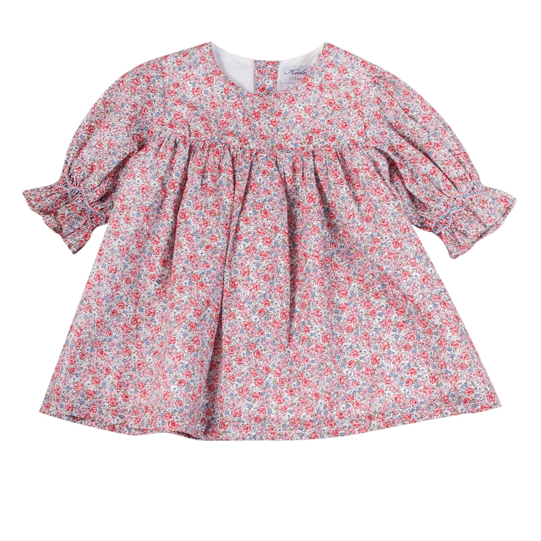 Smocked Floral Dress
