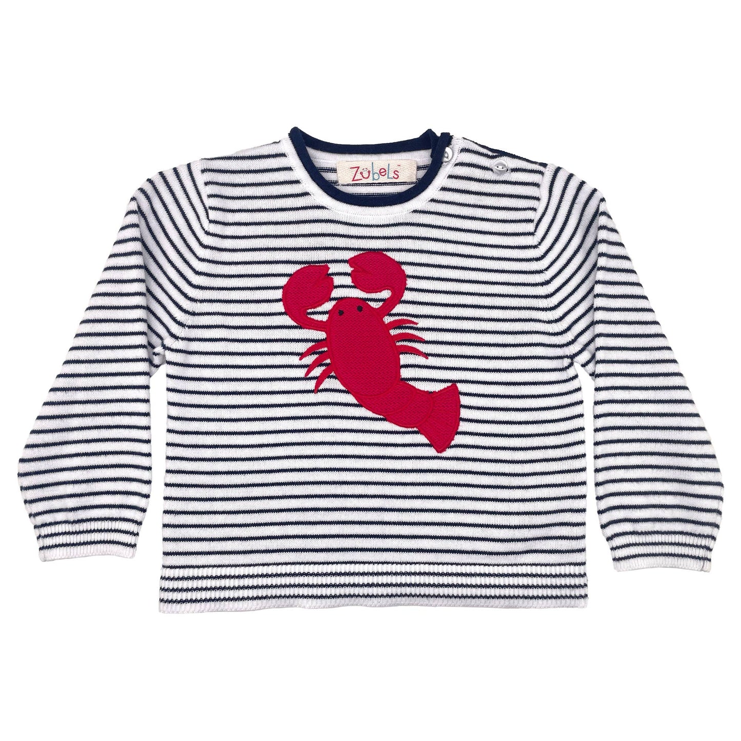 Lobster Lightweight Knit Sweater
