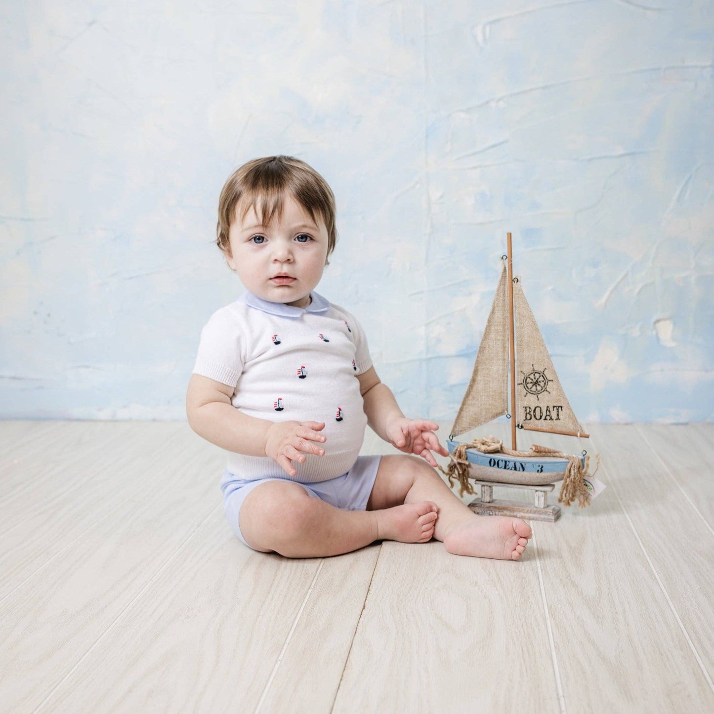 Baby & Toddler Boys Sailboat Sweater Set