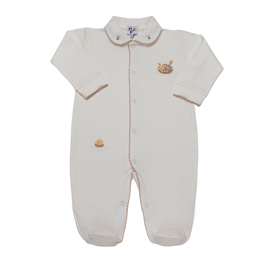 Baby Animal Friends Pima Footie