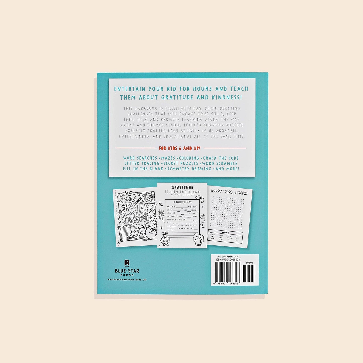 Gratitude For Kids (Mindfulness Activity Book for Kids)