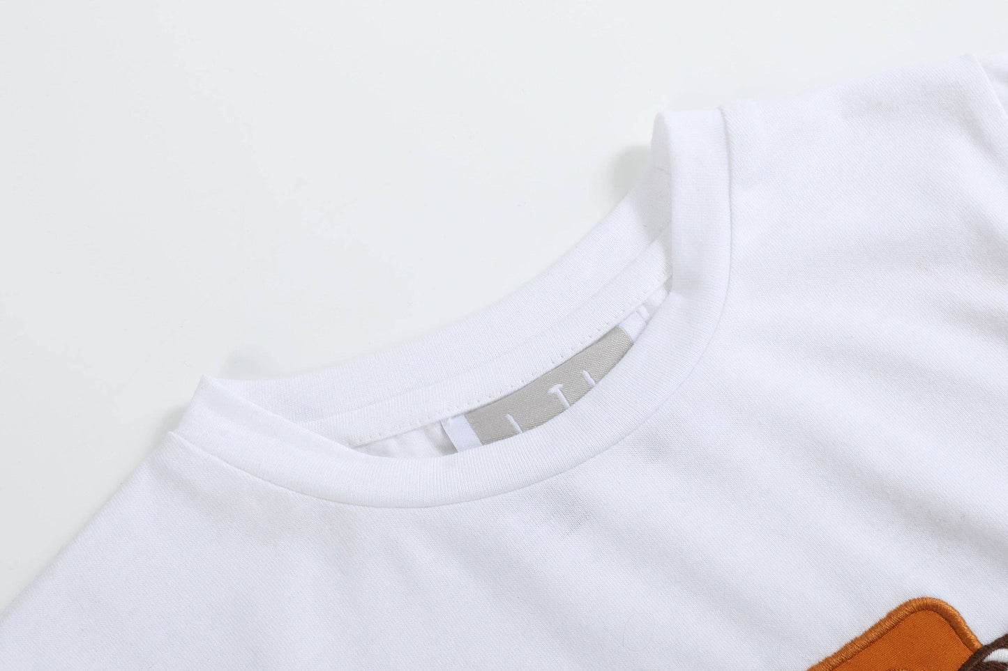 White Football Truck Shirt and Brown Pants Set