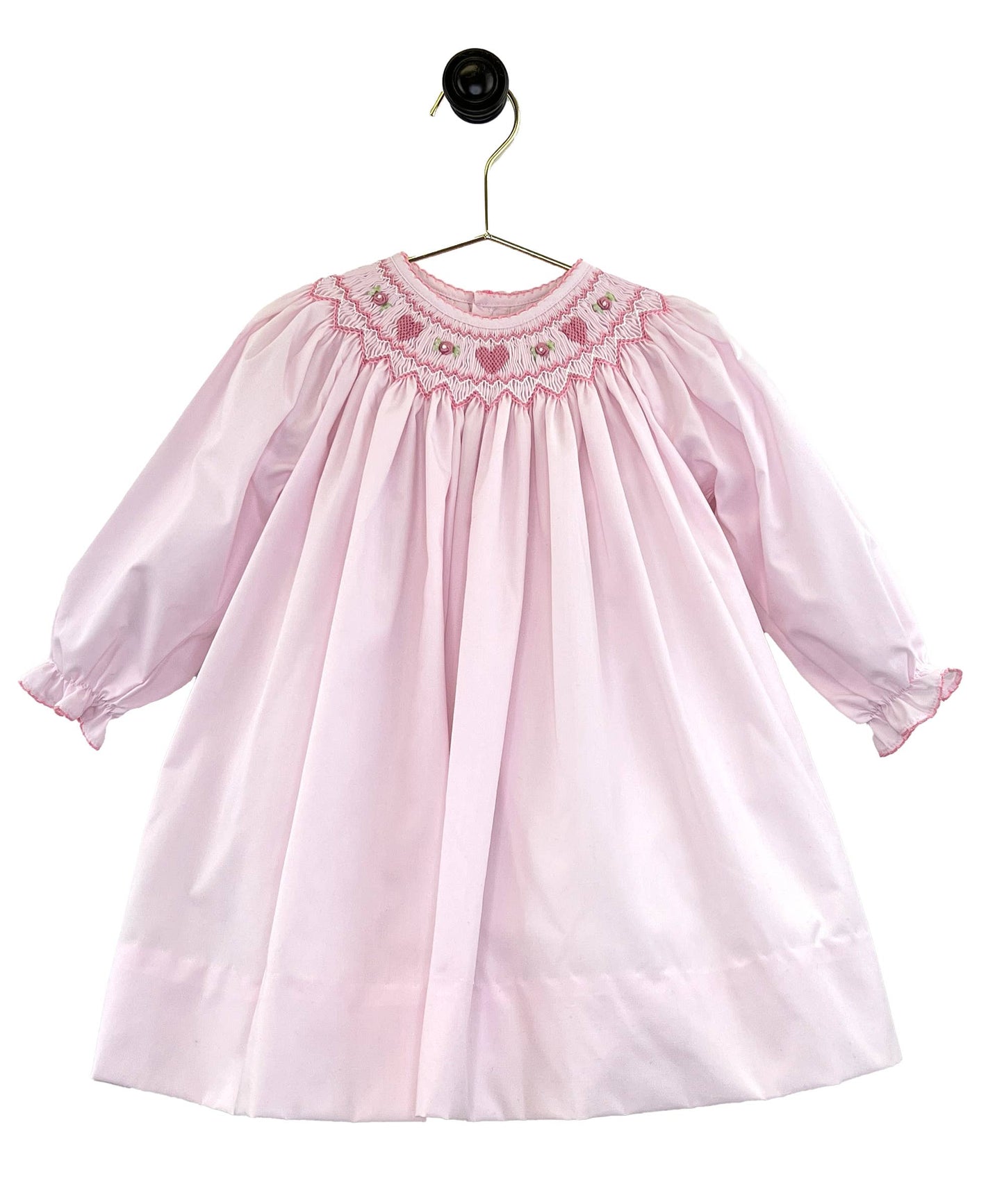 Heart Bishop Smocked Dress