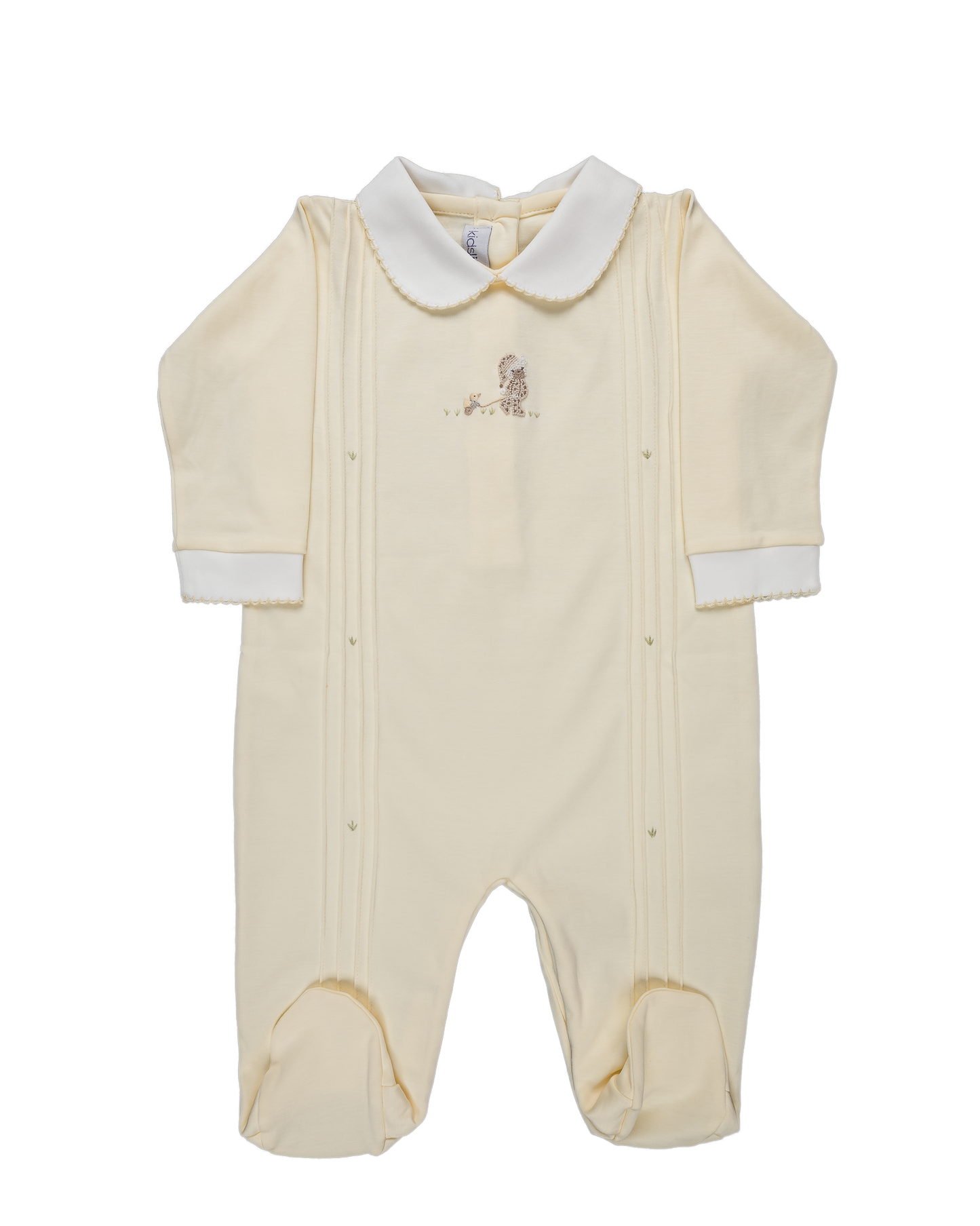Sleepy Bear & Duck Pima Cotton Footie