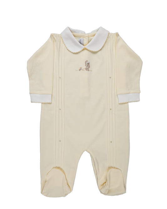 Sleepy Bear & Duck Pima Cotton Footie
