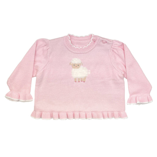 Fuzzy Lamb Lightweight Knit Sweater