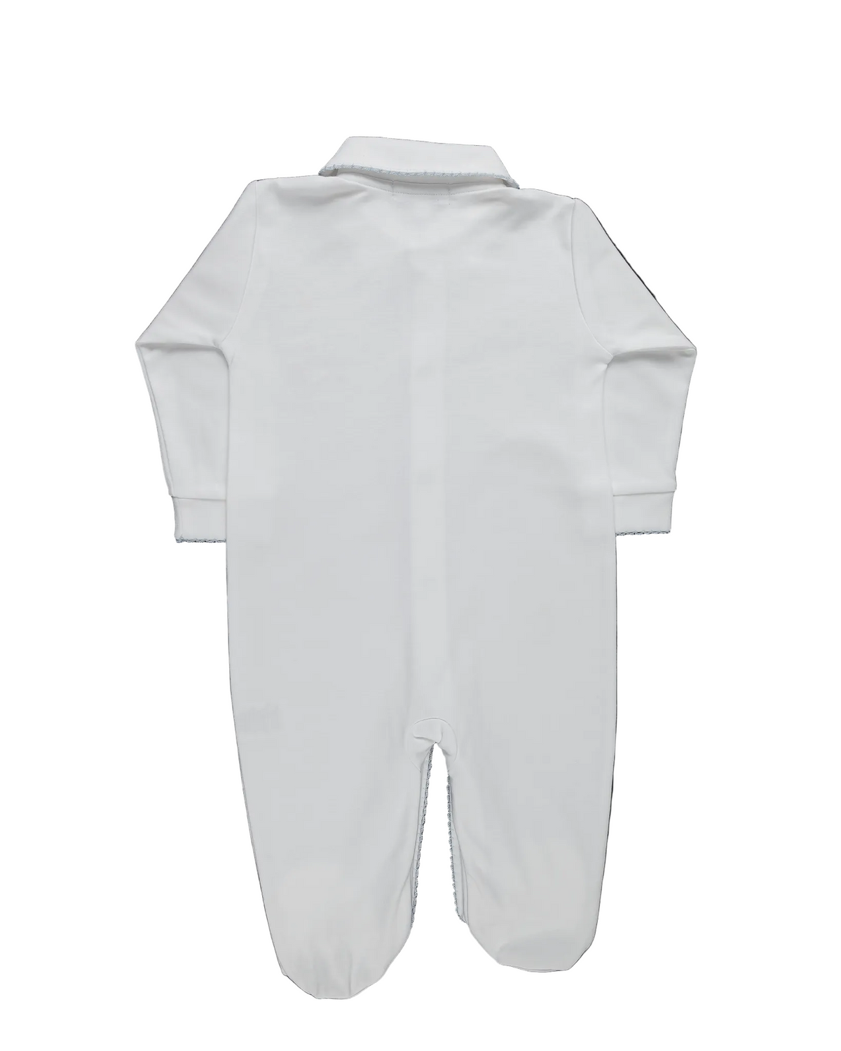 Baby Bunny Boy Play Pima Open Front Jumpsuit