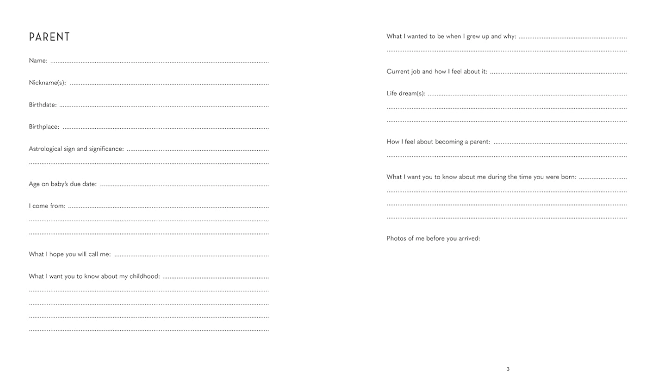 My Baby's Book: A premium keepsake baby book