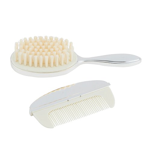 Silver Brush & Comb