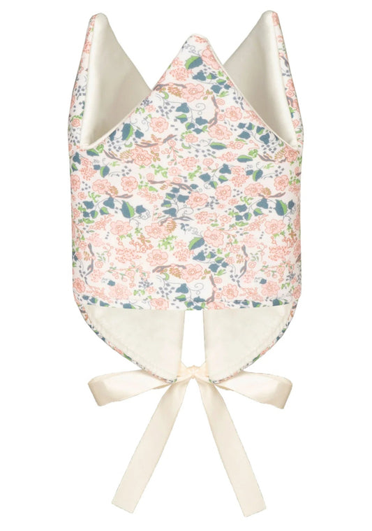 Floral Fabric Crown