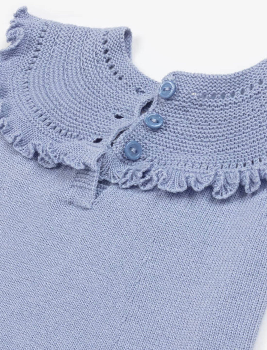 Classic Blue Knit Dress