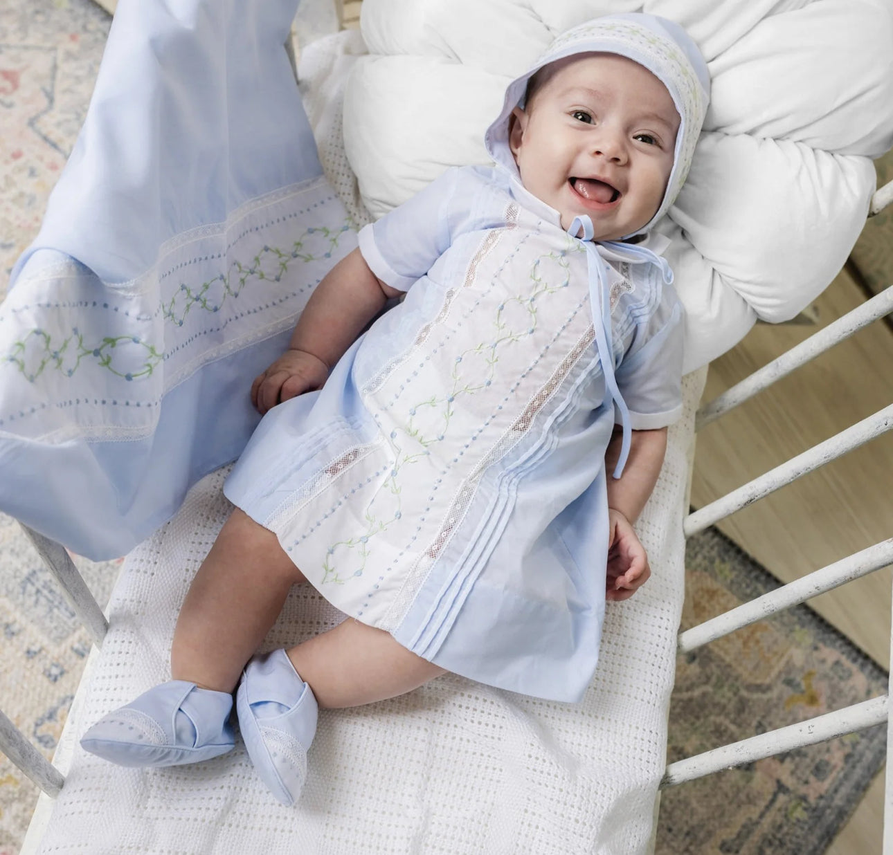 Boys Vintage Bloom Booties