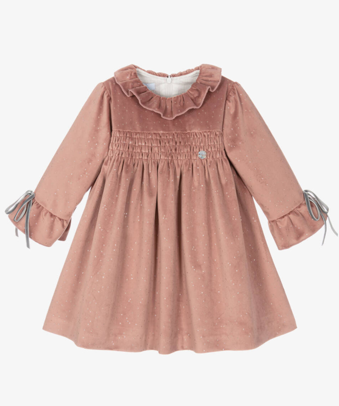 Girls Velvet Shimmer Party Dress