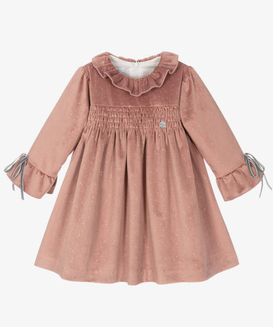 Girls Velvet Shimmer Party Dress