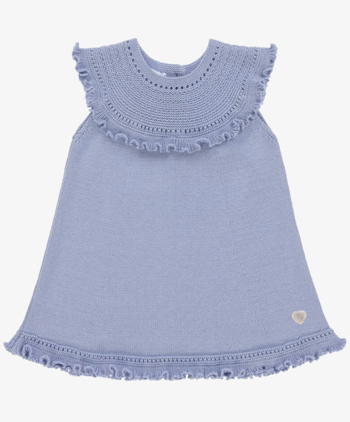 Classic Blue Knit Dress