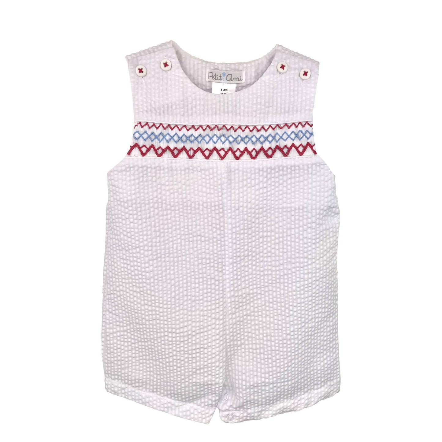 Sunsuit with Americana Smocking