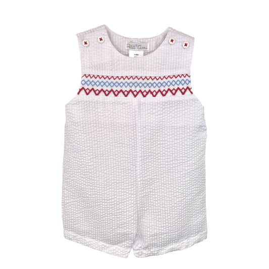 Sunsuit with Americana Smocking