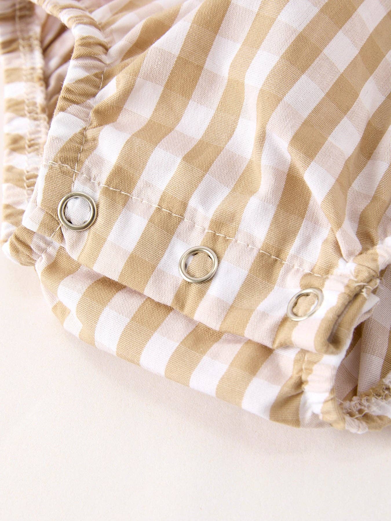 Thanksgiving Embroidered Smocked Baby Girls Romper