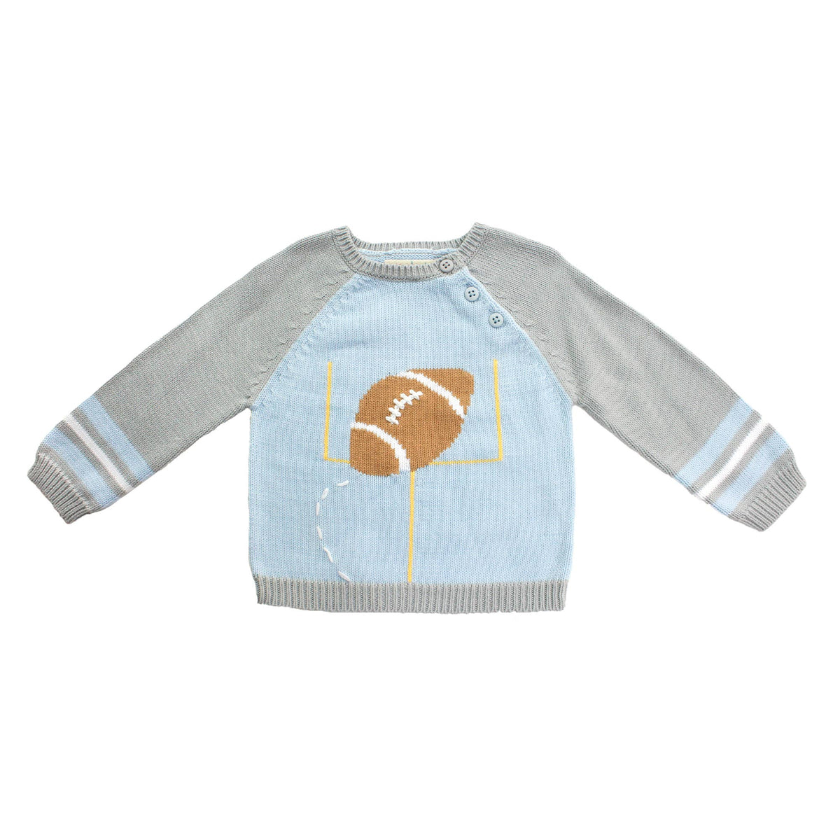 Knit Football Sweater