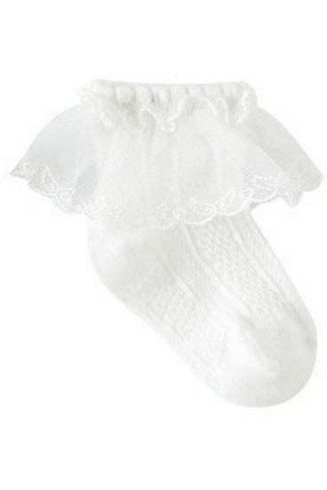 Wing Lace Baby Socks