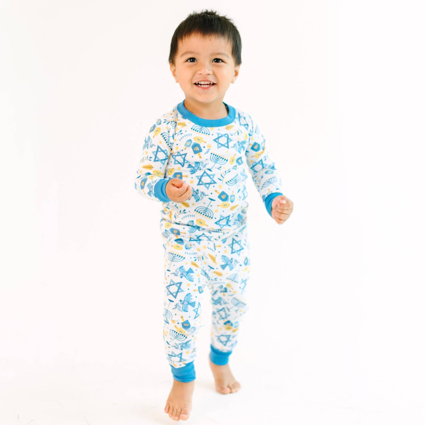 Hanukkah Nights Long Pajamas
