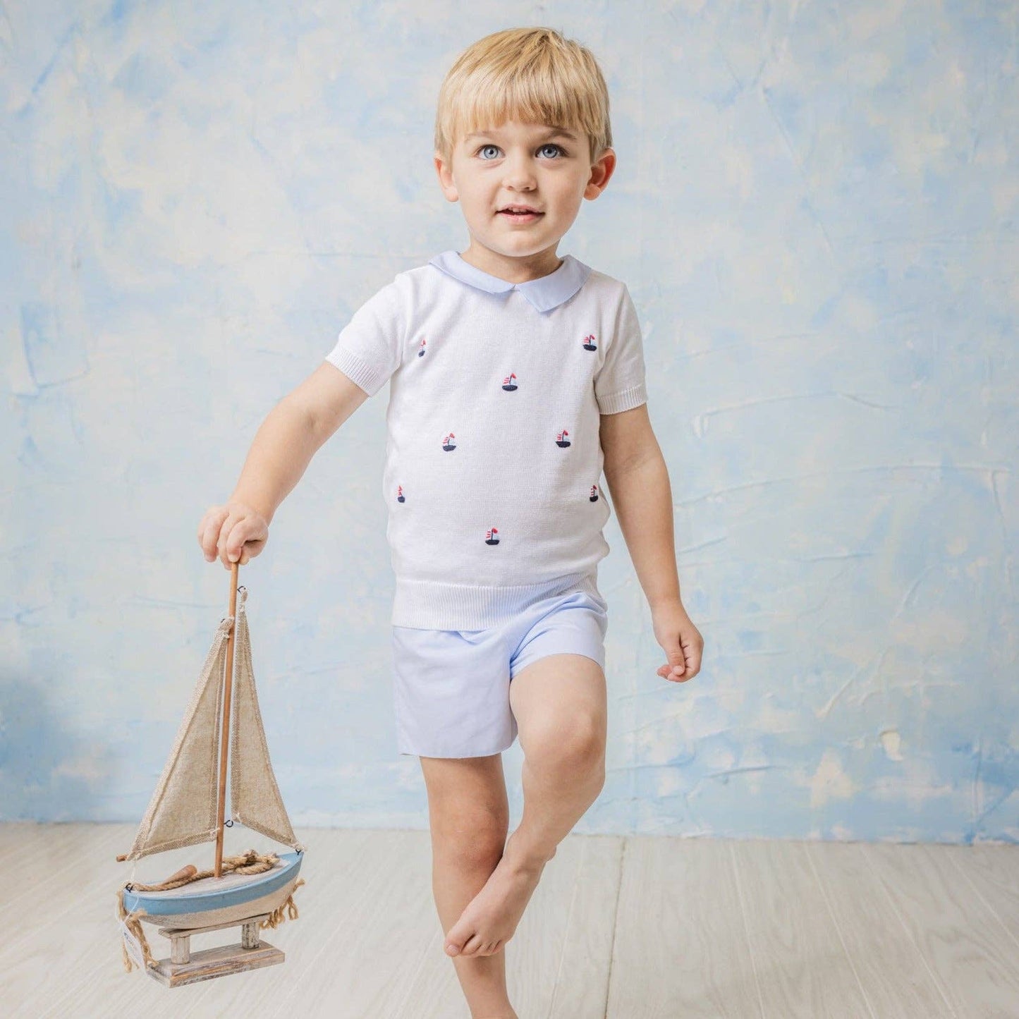 Baby & Toddler Boys Sailboat Sweater Set